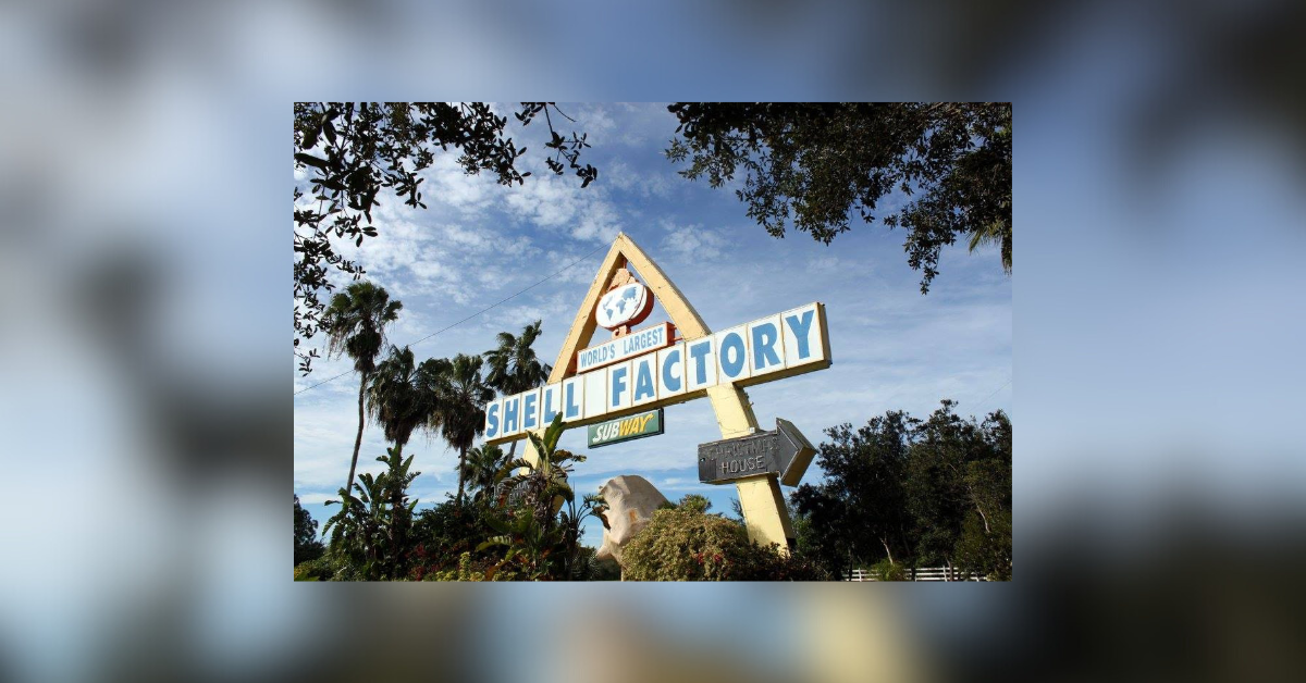 Shell factory and nature park will be closed permanently and the property sold