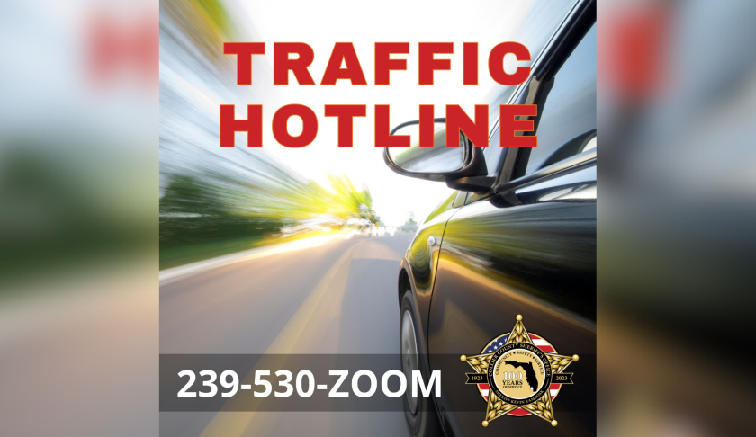 Report traffic violations with CCSO's ZOOM hotline