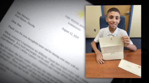 President Biden writes letter to Lee County student