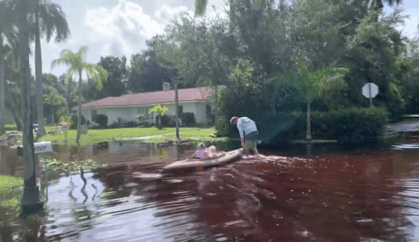 Neighbors hit with flooding in Dean Park community