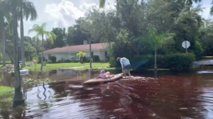 Neighbors hit with flooding in Dean Park community