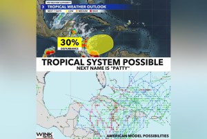 Possible Tropical System Patty