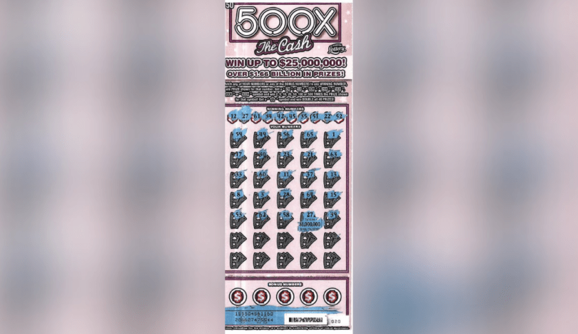 67-year-old Gail Riola of North Port winning scratch-off Credit: The Florida Lottery