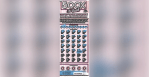 67-year-old Gail Riola of North Port winning scratch-off Credit: The Florida Lottery