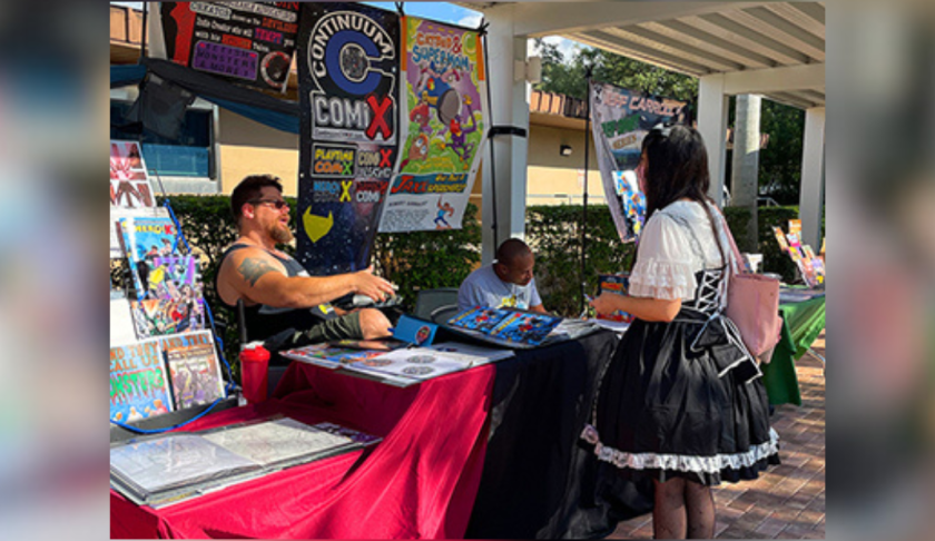 One of the many vendors in the Fandom Fest Credit: Lee County Library System