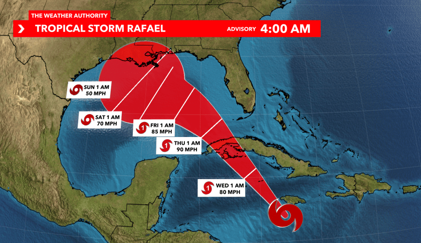 Tropical Storm Rafael