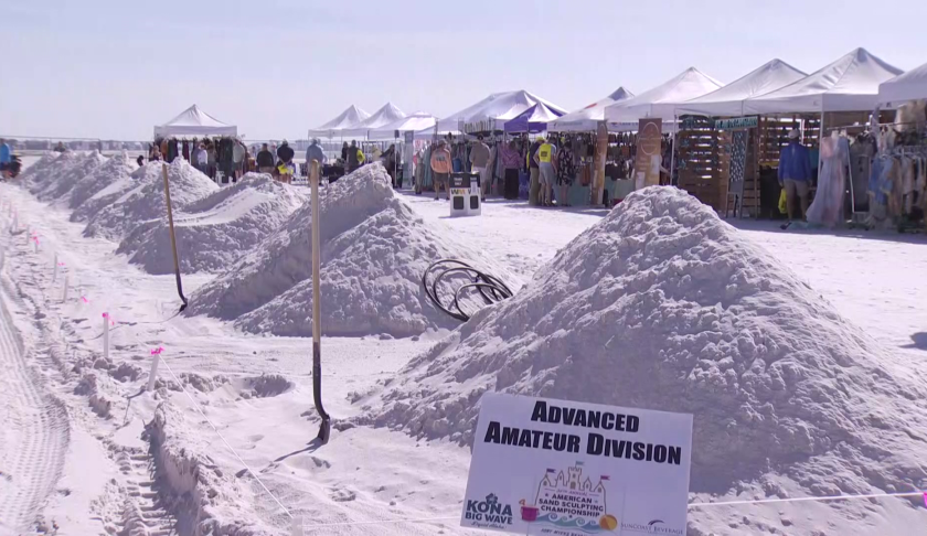 American Sand Sculpting Competition returns to Fort Myers Beach