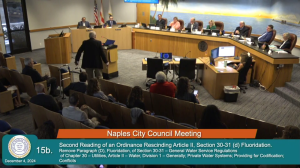 Naples City Council Fluoride