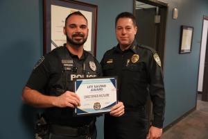 Pelican Elementary resource officer saves infant