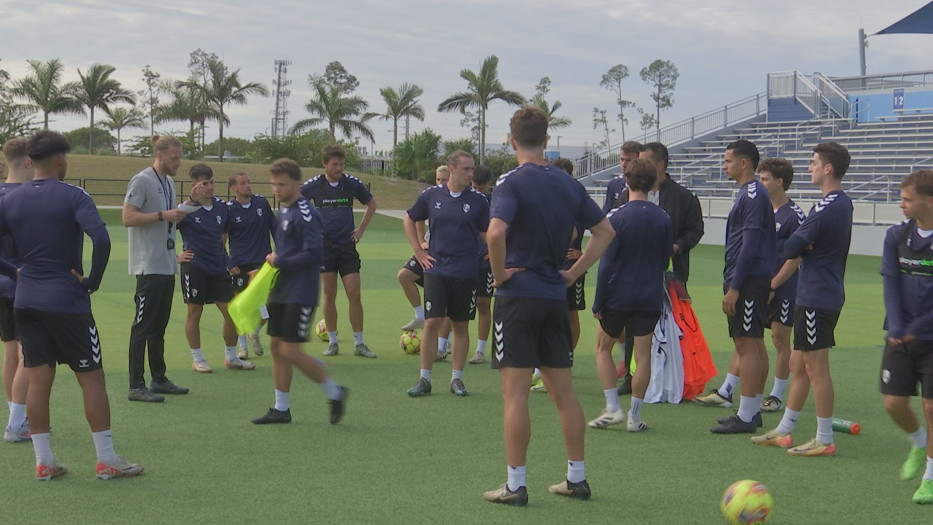 Historic First Practice Kicks Off Era for FC Naples