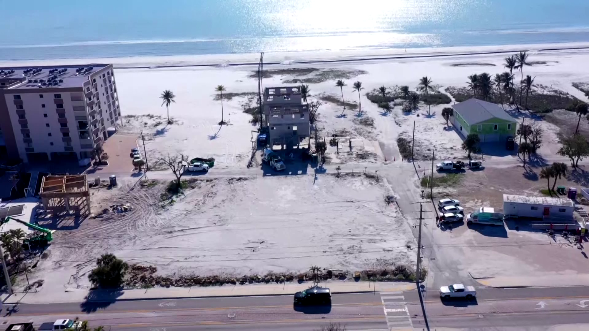 Park Shore Beach undergoes restoration after hurricanes and erosion