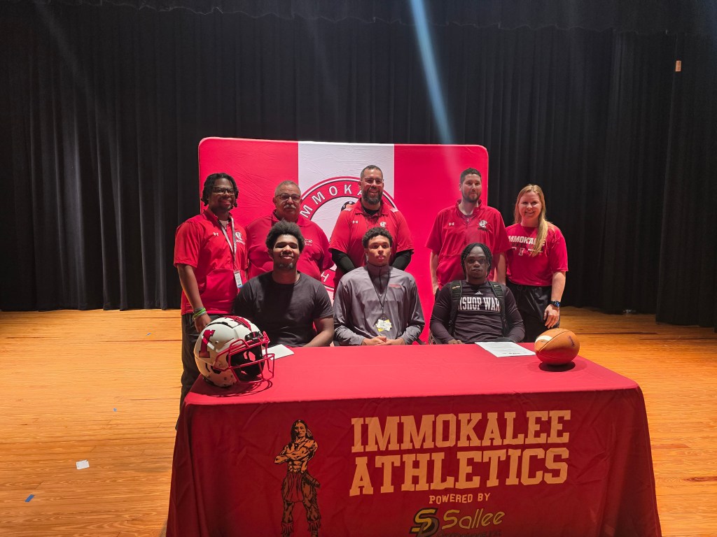 Signing Day at Immokalee High School