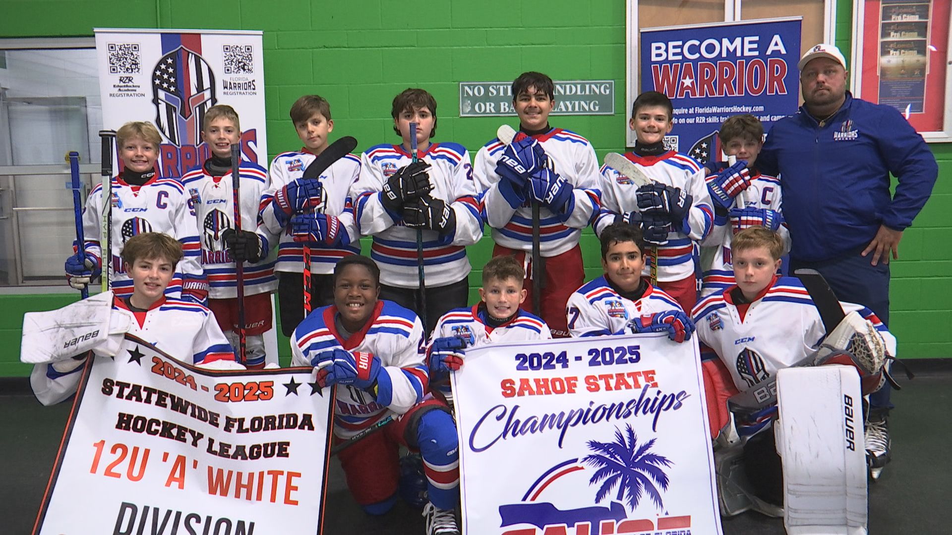 Fort Myers Youth Hockey Team Faces Tough Road to State Championship Glory