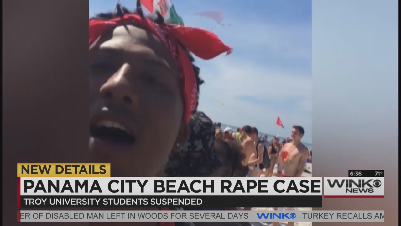 Students suspended after charges in beach sex assault image