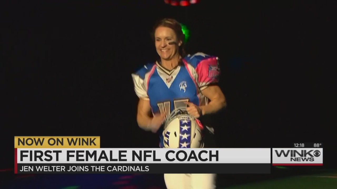 Arizona Cardinals Hire Jen Welter, First Woman to Coach in the NFL