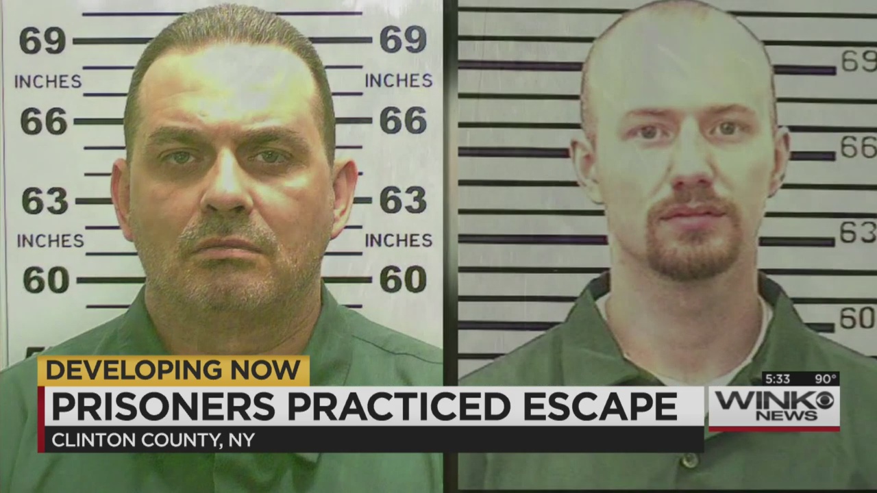 2 Convicted Murderers Practiced Night Before Prison Breakout Wink News